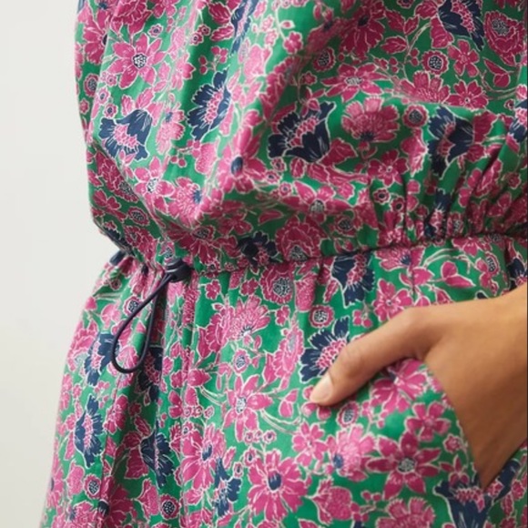 *Anthropologie Sundry Ditzy Floral Bubble Sleeve Top - Picture 3 of 5